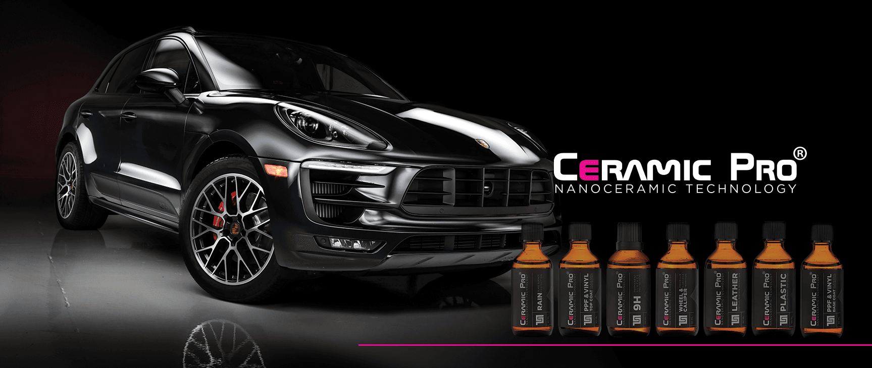 Ceramic Pro coated vehicle